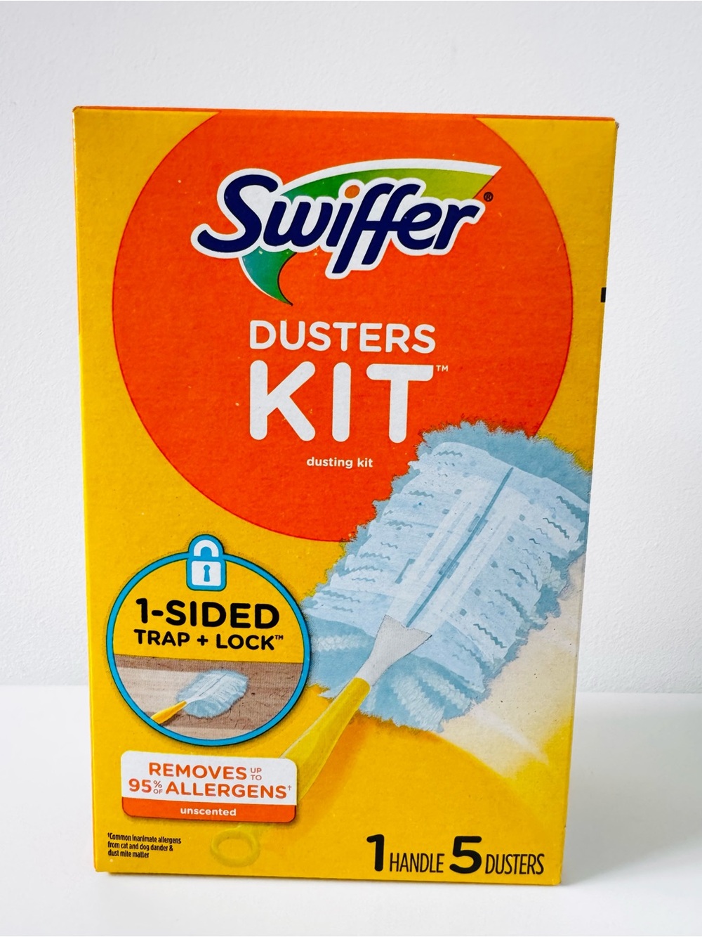 Swiffer Dusters Starter Kit Handle + 5 Refills NEW Cleaning Dusting Kit